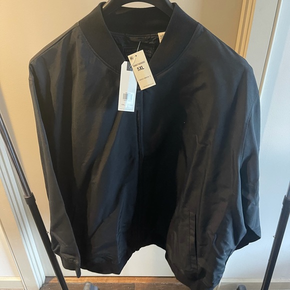 Big & Tall Men’s Bomber Jacket - Picture 2 of 4